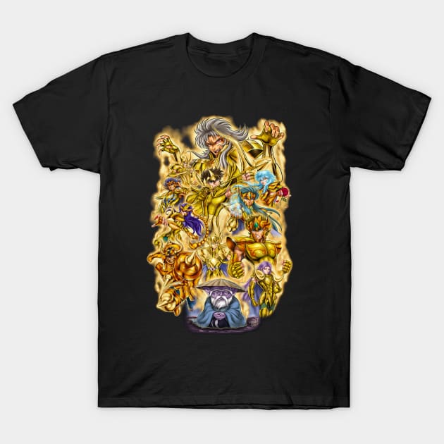 Gold Saints T-Shirt by Fetch